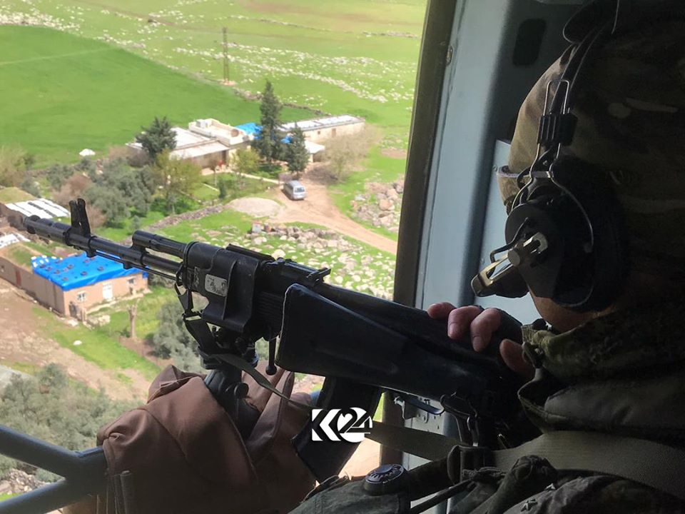 Hêzên Rûsî û Tirkî gereke çavdêriyê li rojhilatê Qamişlo dikin